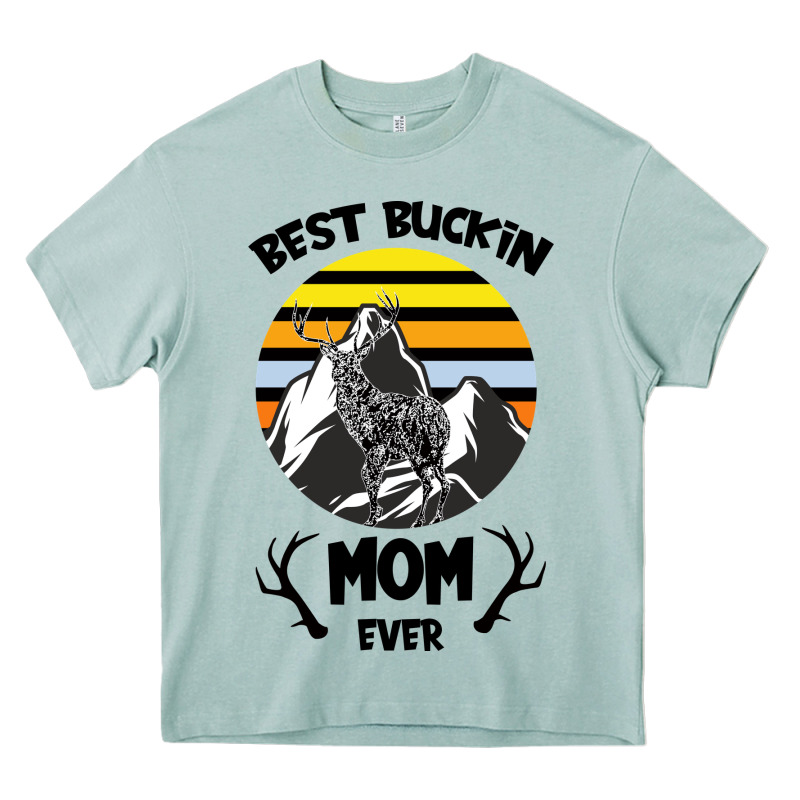 Best Buckin Mom Ever Heavy Core Tee by Bettercallsaul | Teevron