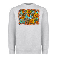 Heather Grey Fall Heavyweight Sweatshirt - Artiststas
