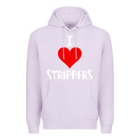 Lilac I Love Strippers Funny Sex gift Premium Hoodie - longCreatives