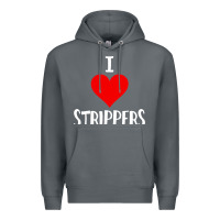 Rock I Love Strippers Funny Sex gift Premium Hoodie - longCreatives