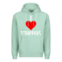 Seafoam I Love Strippers Funny Sex gift Premium Hoodie - longCreatives
