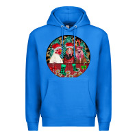 True Royal Chickens Premium Hoodie - CowhideDigitalArt