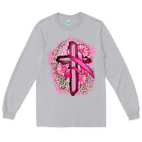 Moon Dust breast cancer cross Long Sleeve Tee - FaDigitalArtStudio
