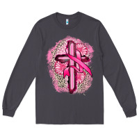 Smoke breast cancer cross Long Sleeve Tee - FaDigitalArtStudio