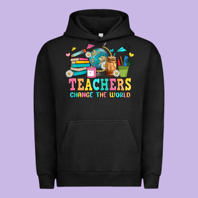 Custom Teacher Urban Hoodie Designed By Jahusdesignshop