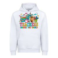 White custom teacher Urban Hoodie - JahusDesignShop