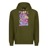 Army Green My Little Pony Father's Day Group Shot This Dad Is Premium Hoodie - longCreatives