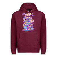 Burgundy My Little Pony Father's Day Group Shot This Dad Is Premium Hoodie - longCreatives