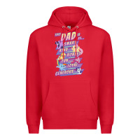 Red My Little Pony Father's Day Group Shot This Dad Is Premium Hoodie - longCreatives