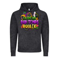 Vintage Black laissez les bon temps rouler olivia Vintage Hoodie - OliviaCreatesArt