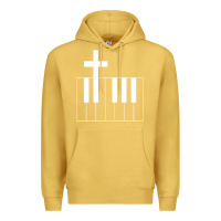 Antique Gold Church Organist Premium Hoodie - longCreatives