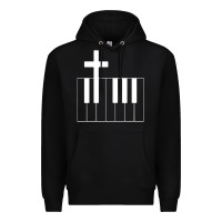 Black Church Organist Premium Hoodie - longCreatives