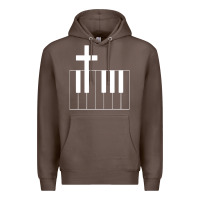 Coffee Church Organist Premium Hoodie - longCreatives