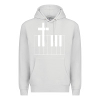Dove Grey Church Organist Premium Hoodie - longCreatives