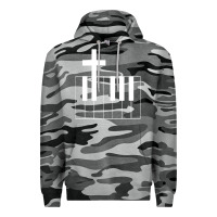 Slate Camo Church Organist Premium Hoodie - longCreatives