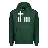 Sports Green Church Organist Premium Hoodie - longCreatives