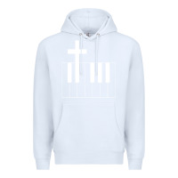 White Church Organist Premium Hoodie - longCreatives