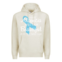 Oatmeal Heather I Have Alopecia Awareness, I Am Beautiful Just Th Premium Hoodie - longCreatives
