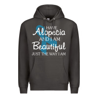 Smoke I Have Alopecia Awareness, I Am Beautiful Just Th Premium Hoodie - longCreatives