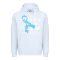 White I Have Alopecia Awareness, I Am Beautiful Just Th Premium Hoodie - longCreatives