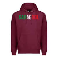 Burgundy Gabagool New Jersey Italian Flag Food Sicilian Cap Premium Hoodie - longCreatives