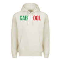 Oatmeal Heather Gabagool New Jersey Italian Flag Food Sicilian Cap Premium Hoodie - longCreatives