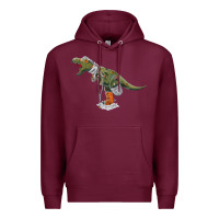 Burgundy how ridiculous merch Premium Hoodie - longCreatives