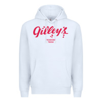 White GILLEY S BAR URBAN COWBOY GILLEYS TEXAS Premium Hoodie - longCreatives