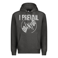 Charcoal Heather I Prevail  Skeleton Hands  Official Merchandise Premium Premium Hoodie - longCreatives