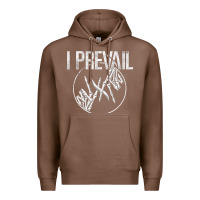 Chestnut I Prevail  Skeleton Hands  Official Merchandise Premium Premium Hoodie - longCreatives