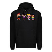 Black Little Einsteins Premium Hoodie - longCreatives