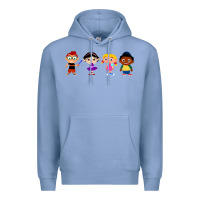 Colony Blue Little Einsteins Premium Hoodie - longCreatives