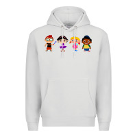 Dove Grey Little Einsteins Premium Hoodie - longCreatives