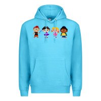 Ocean Blue Little Einsteins Premium Hoodie - longCreatives