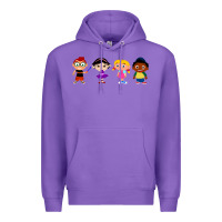 Purple Little Einsteins Premium Hoodie - longCreatives