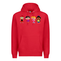 Red Little Einsteins Premium Hoodie - longCreatives