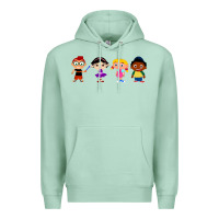 Seafoam Little Einsteins Premium Hoodie - longCreatives