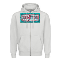 Dove Grey western coll mom    license  plaid  templata Zipper Hoodie - BarkalooDesign