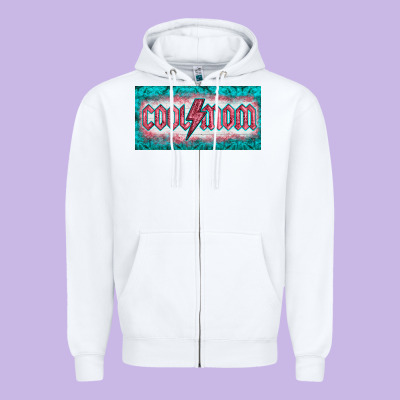 Western Coll Mom    License  Plaid  Templata Zipper Hoodie Designed By Barkaloodesign