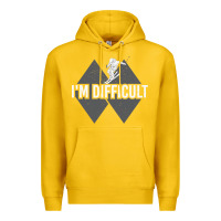 Lemon I'm Difficult Double Black Diamond Skiing Premium Hoodie - longCreatives