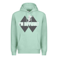 Seafoam I'm Difficult Double Black Diamond Skiing Premium Hoodie - longCreatives