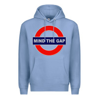 Colony Blue Mind The Gap Premium Hoodie - longCreatives