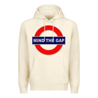 Sandshell Mind The Gap Premium Hoodie - longCreatives