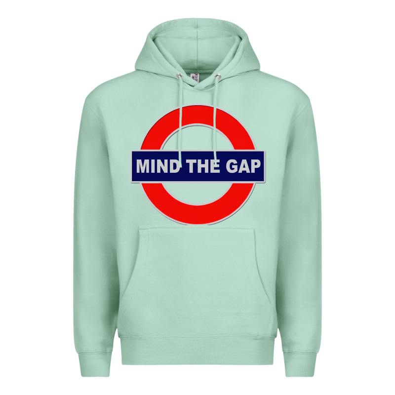 Mind The Gap Premium Hoodie by longCreatives | Teevron