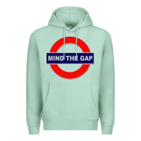 Seafoam Mind The Gap Premium Hoodie - longCreatives