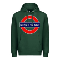 Sports Green Mind The Gap Premium Hoodie - longCreatives
