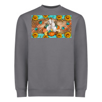 Storm Goat Family Fall Pumpkins Heavyweight Sweatshirt - Artiststas