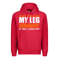 Cardinal Quit Pulling My Leg Ampu Wheelchair Prosthetic Premium Hoodie - longCreatives