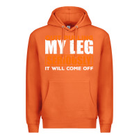 Carrot Quit Pulling My Leg Ampu Wheelchair Prosthetic Premium Hoodie - longCreatives