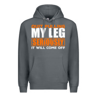 Rock Quit Pulling My Leg Ampu Wheelchair Prosthetic Premium Hoodie - longCreatives